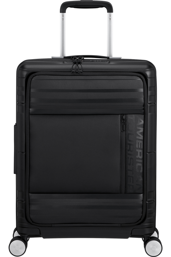 American Tourister Hello Cabin Spinner TSA Coated 55cm  Noir Onyx
