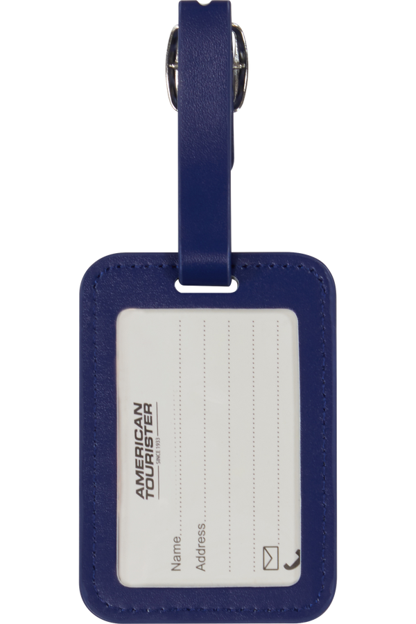 American Tourister American Tourist. Ta Luggage Tag X2  Bleu Fonc&eacute;