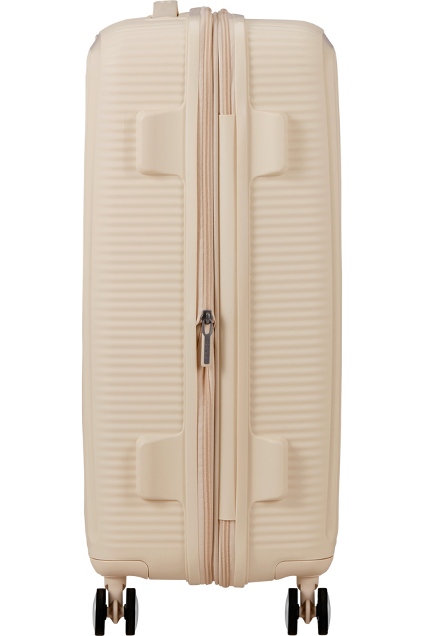 American Tourister SoundBox Spinner TSA Expandable 67cm  Coconut Sand