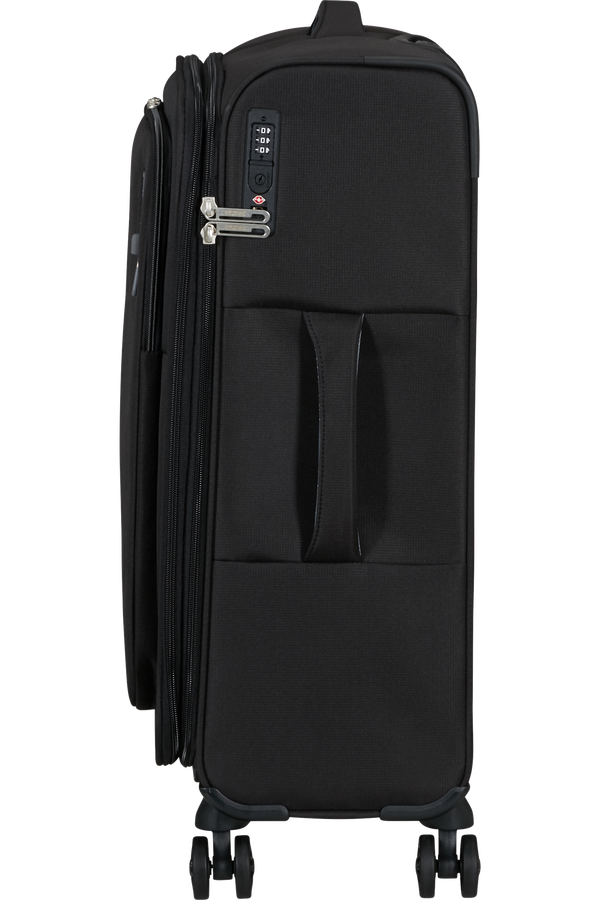 American Tourister Cloudrider Spinner EXP TSA M  Jet Black