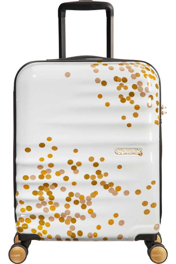 American Tourister Wavebreaker Spinner 55cm  Confetti White