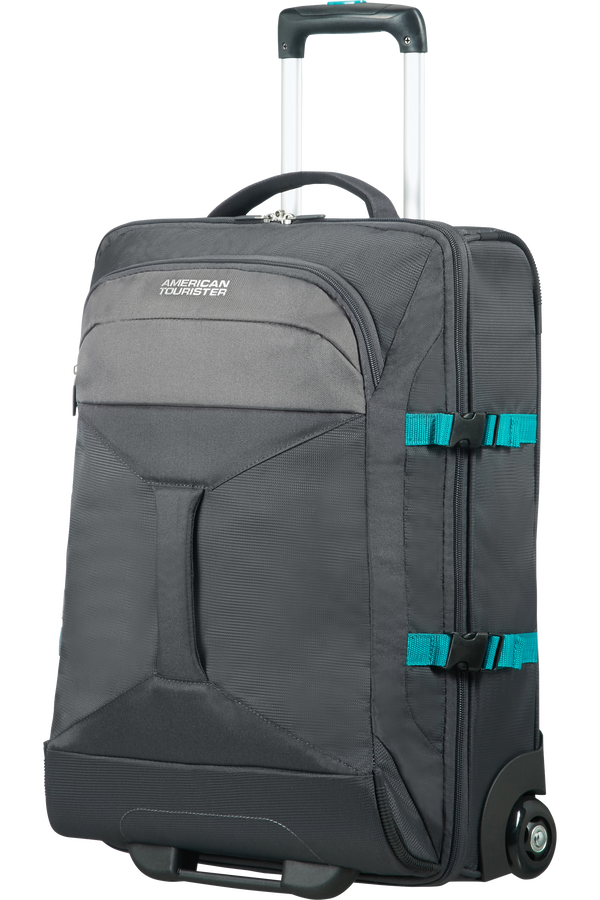 American Tourister Road Quest Reisetasche mit Rollen 55X40X20cm  Grey/Turquoise
