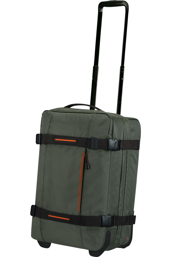 American Tourister Urban Track Duffle with Wheels S  Dark Khaki