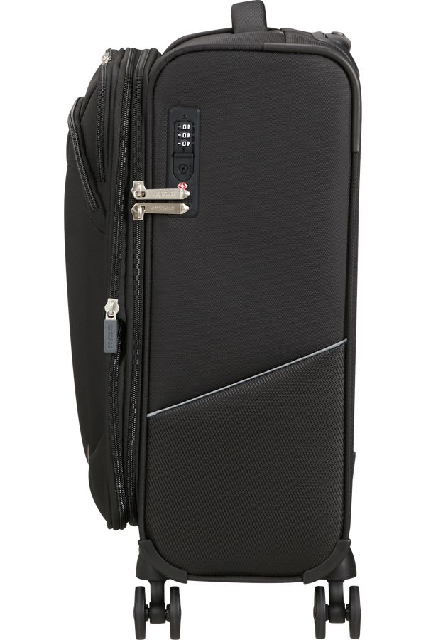 American Tourister SummerRide Spinner Expandable TSA 55cm L35  Schwarz