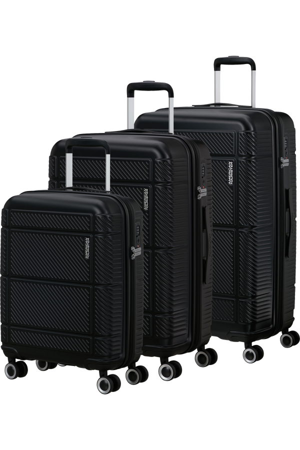 American Tourister Speedplay 3 PC Set A  Noir
