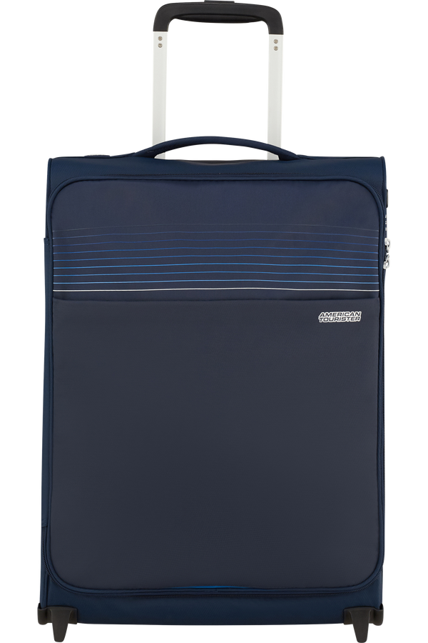 American Tourister Lite Ray Upright TSA 55cm  Bleu marine fonc&eacute;