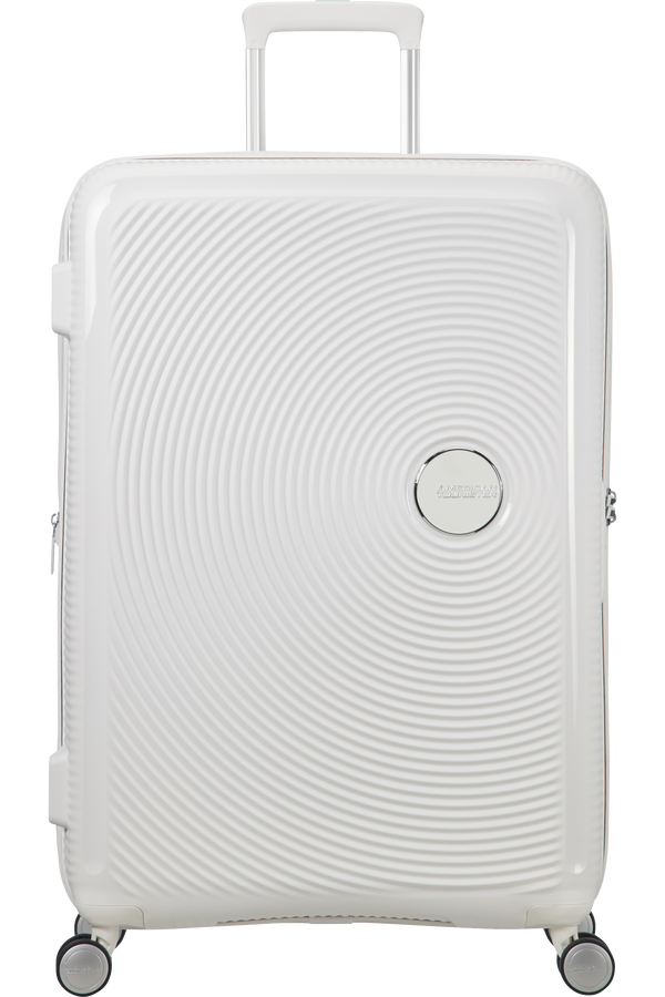American Tourister Soundbox Spinner extensible 77cm Pure White