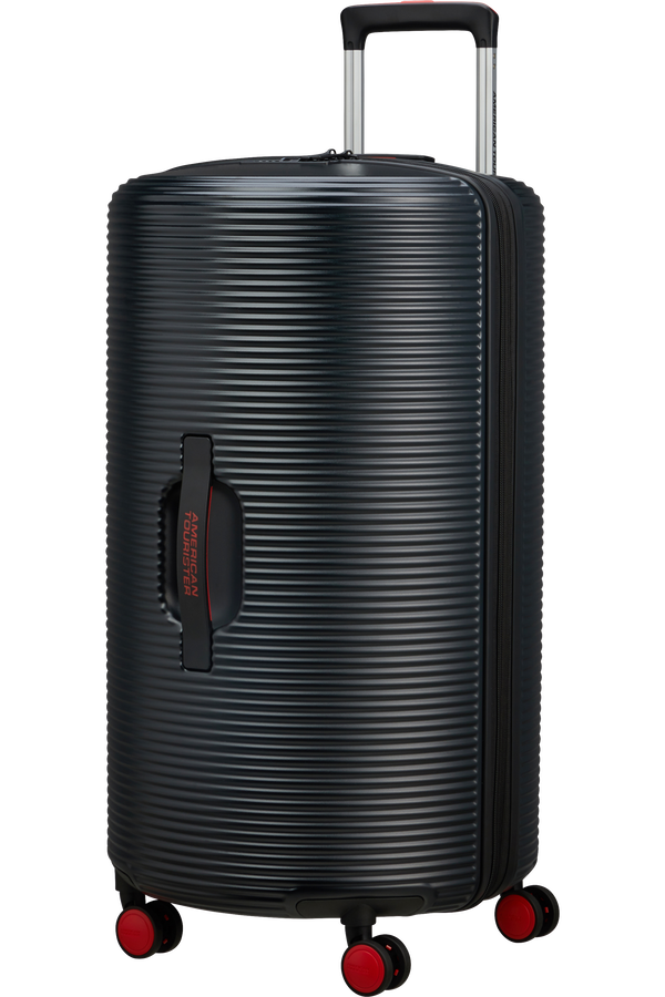 American Tourister Rollio Spinner 75cm  Noir/Rouge
