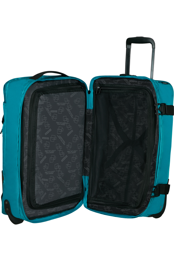American Tourister Urban Track Duffle With Wheels S  Verdigris