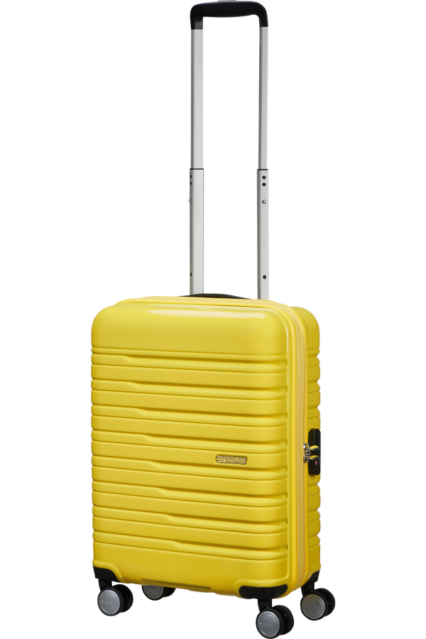 American Tourister Flashline Pop Spinner Exp TSA 55cm  Jaune citron