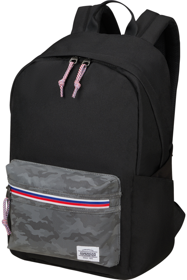 American Tourister Upbeat Backpack Zip  Camo Black