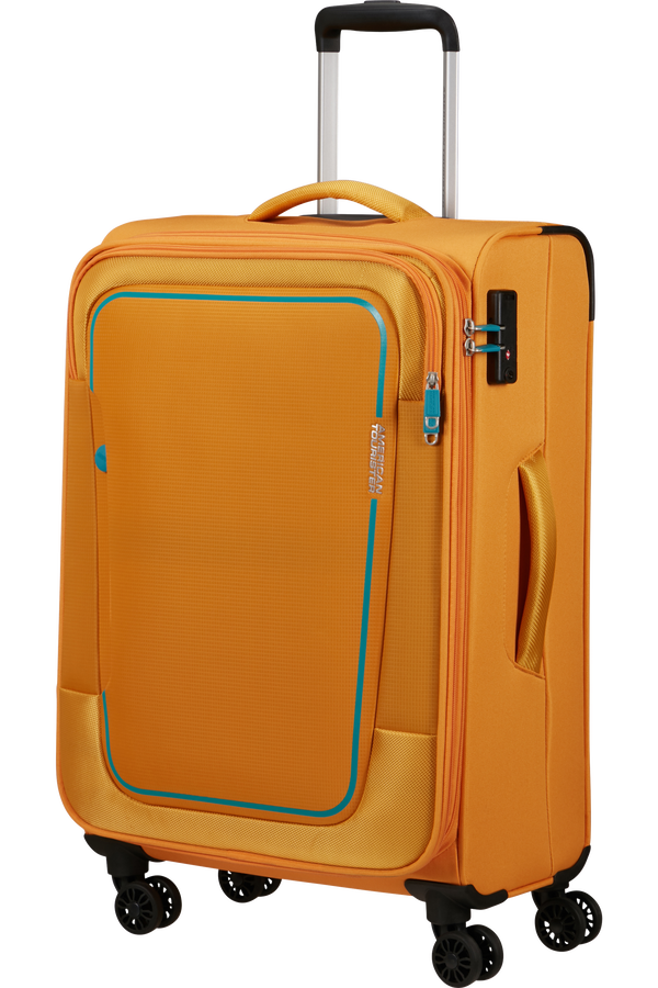 American Tourister Pulsonic Spinner Expandable 68cm  Jaune