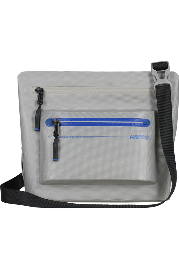 Colourdry M Sac &eacute;paule | American Tourister Colourdry Shoulder Bag M  Glacial Silver