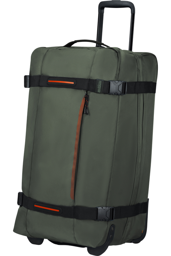 American Tourister Urban Track Duffle with Wheels M  Dark Khaki