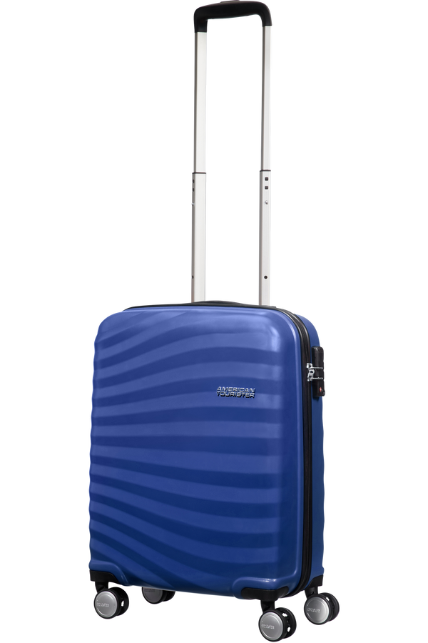 American Tourister Oceanfront 4-wheel cabin baggage Spinner suitcase 55x40x20cm  Ocean Blue