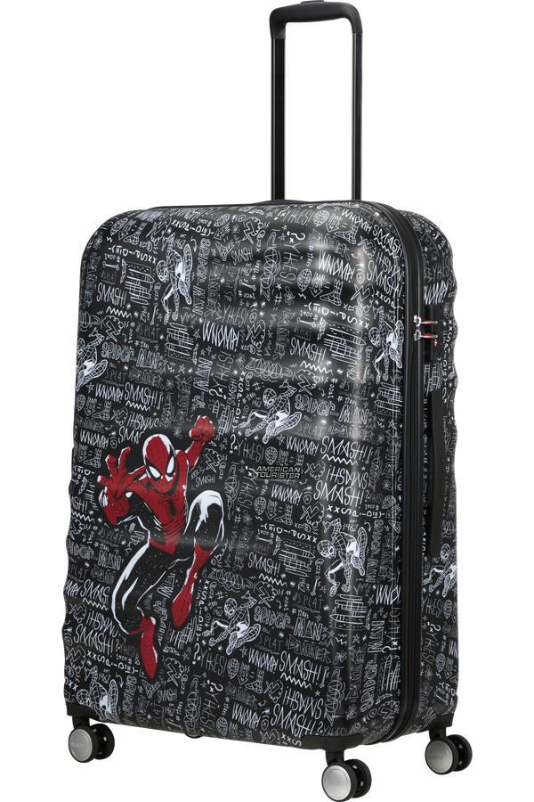 American Tourister Wavebreaker Disney Spinner 77cm  Spiderman Sketch
