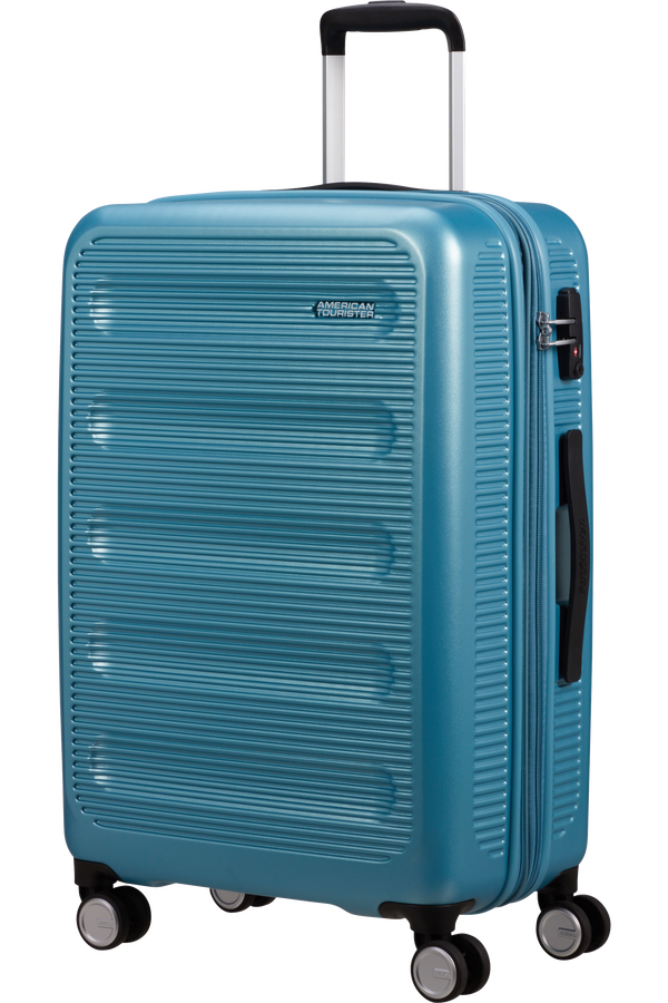 American Tourister Astrobeam Spinner EXP TSA 67cm  Icy Aqua