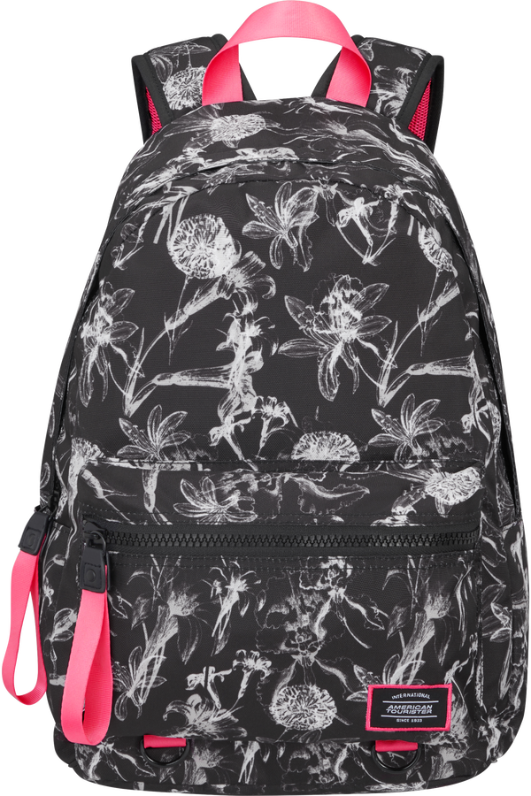 American Tourister Urban Groove Lifestyle Backpack 6  Flowers Black
