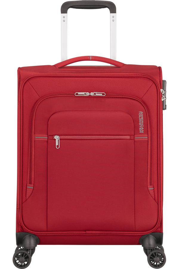 American Tourister Crosstrack Spinner 55cm  Red/Grey