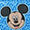 Mickey Lenticular Blue