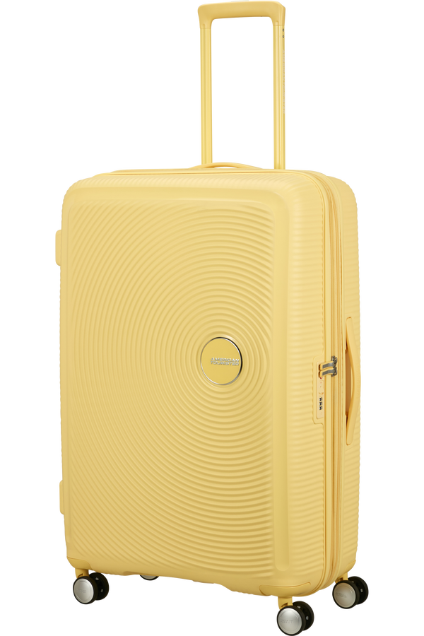 American Tourister SoundBox Spinner TSA Expandable 77cm  Pastel Yellow
