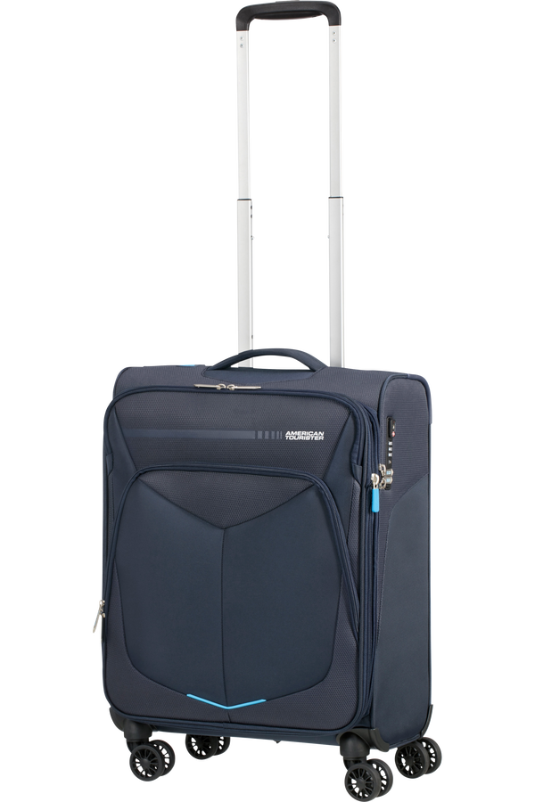 American Tourister Summerfunk Spinner Exp TSA 55cm  Navy