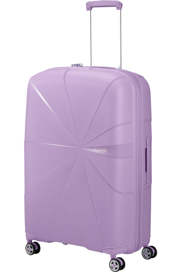 American Tourister Starvibe Spinner Expandable 77cm Digital Lavender