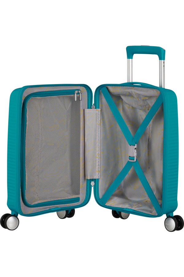 American Tourister Soundbox Mini Spinner 47cm  Deep Teal