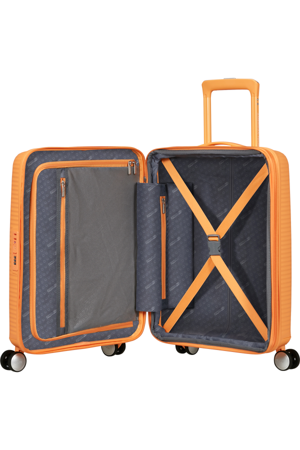 American Tourister SoundBox Spinner TSA Expandable 55cm  Papaya Pop