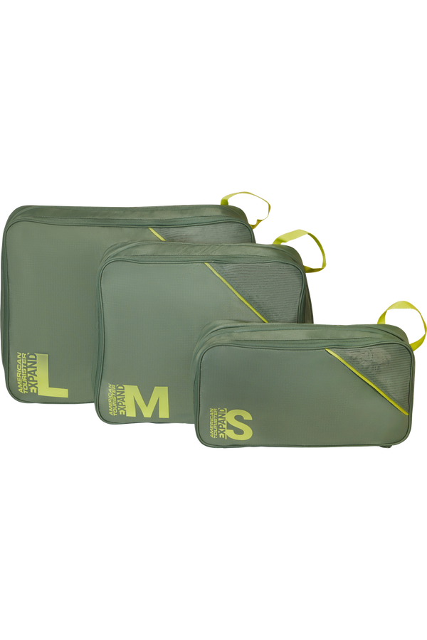 Packing Cubes Set de 3 organisateurs de bagages