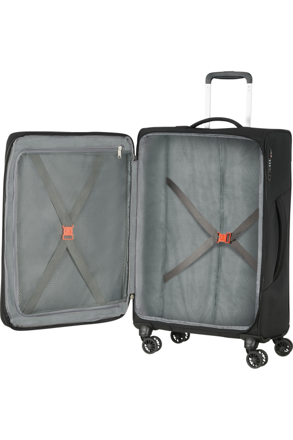 American Tourister Summerfunk Spinner Exp TSA 67cm  Schwarz