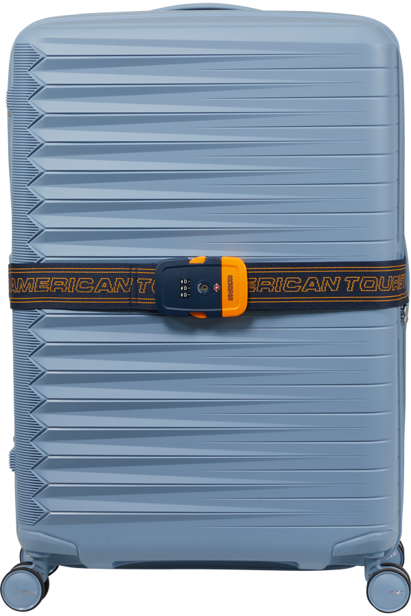 American Tourister American Tourist. Ta Luggage Belt TSA  Navy/Orange