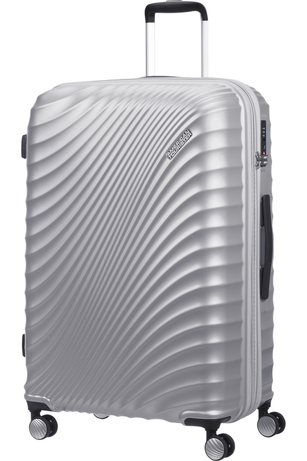 American Tourister Jetglam Spinner 77cm  Argent m&eacute;tal