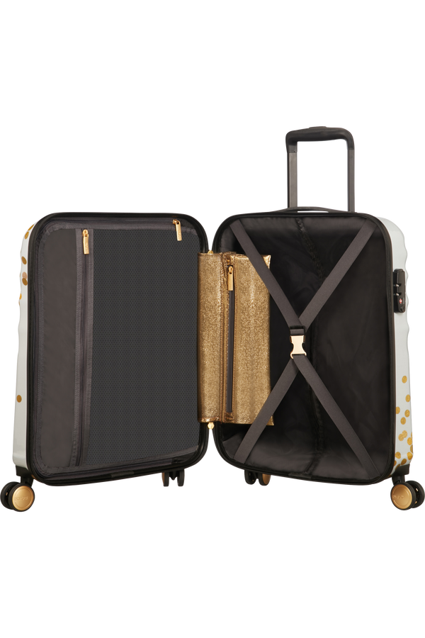 American Tourister Wavebreaker Spinner 55cm  Confetti White