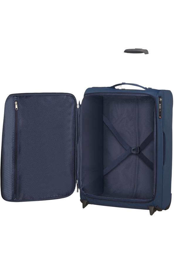 American Tourister Lite Ray Upright TSA 55cm  Bleu marine fonc&eacute;