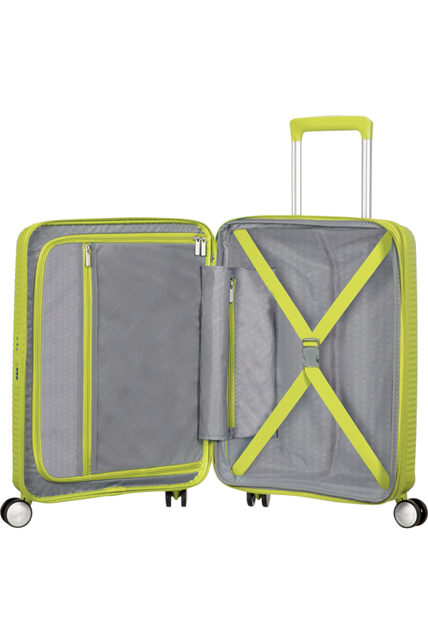 American Tourister Soundbox Spinner extensible 55cm Tropical Lime