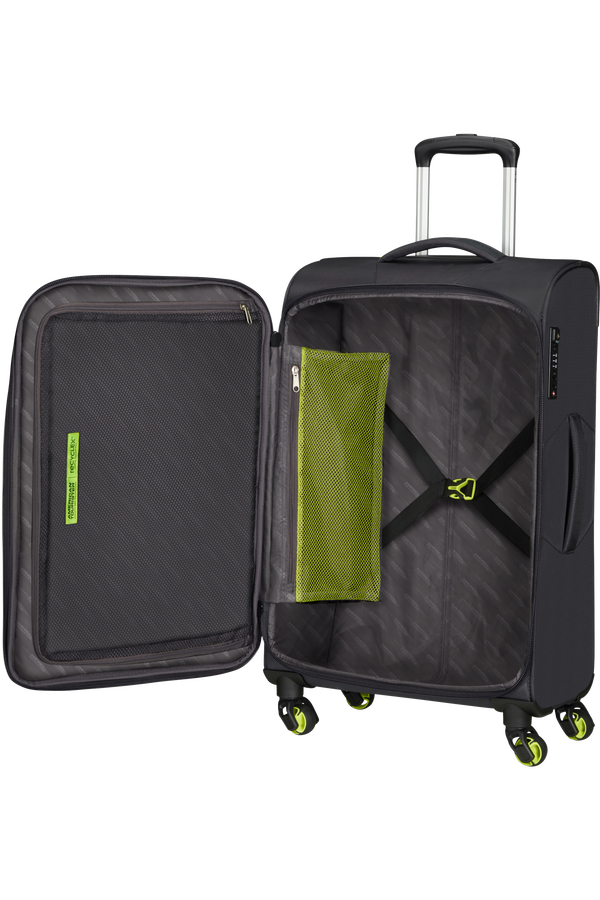 American Tourister At Eco Spin Spinner TSA 67cm  Atlas Grey