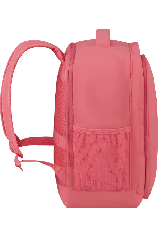 American Tourister Take2cabin Casual Backpack Puff S/M  Pink Glitch