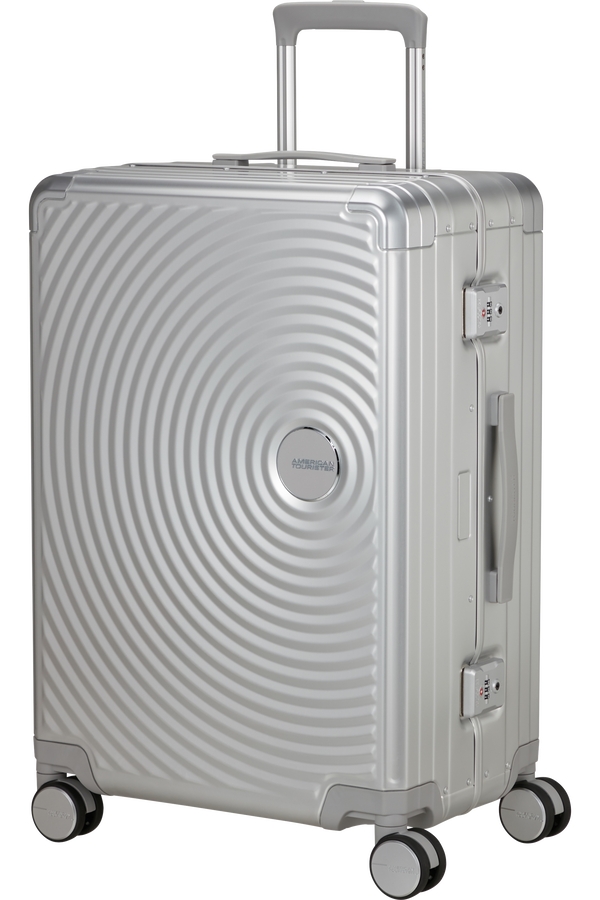 American Tourister Soundbox Alu Spinner TSA 68cm  Argent