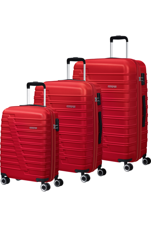 American Tourister Activair 3 PC Set A  Rouge flamboyant