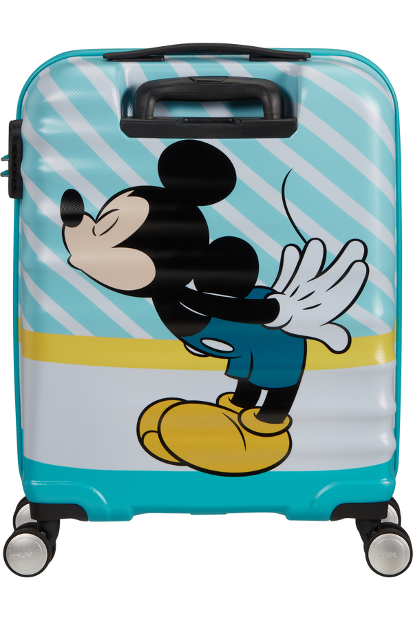 American Tourister Wavebreaker Disney Spinner 55cm  Mickey Blue Kiss