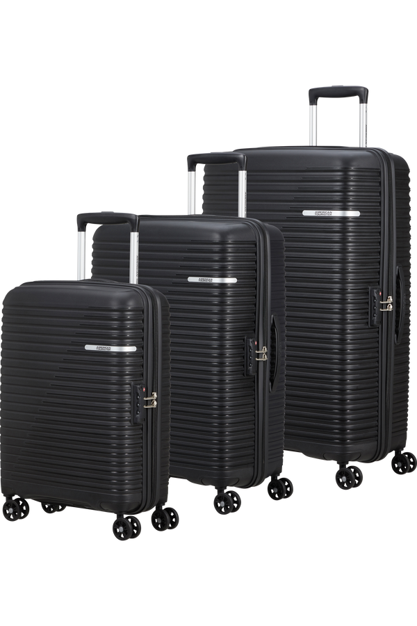 American Tourister Liftoff 3 PC Set A  Schwarz