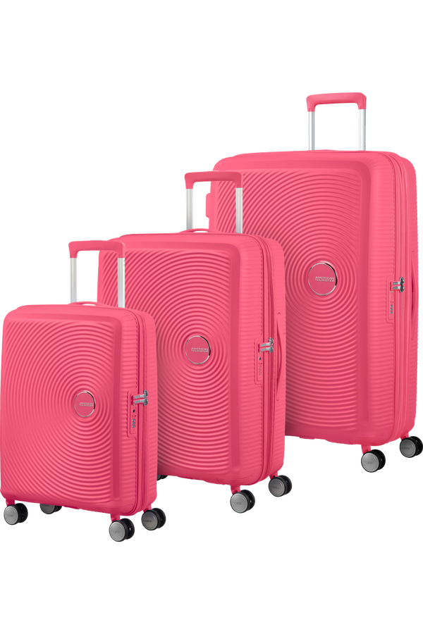 American Tourister Soundbox 3 PC Set A  Rose intense