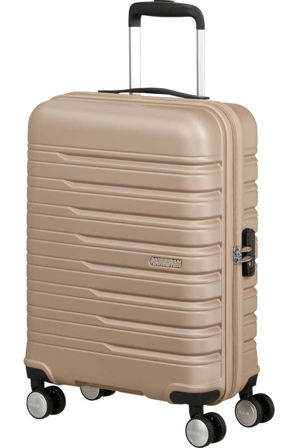 American Tourister Flashline Spinner 55/20 TSA  Or ivoire