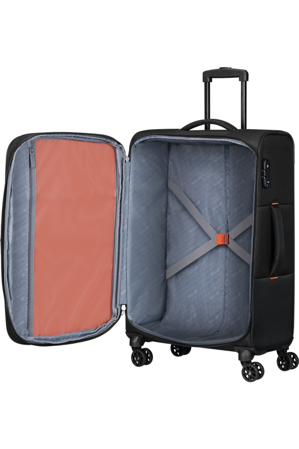 American Tourister Sun Break Spinner M 68/25 TSA EXP 68cm  Schwarz