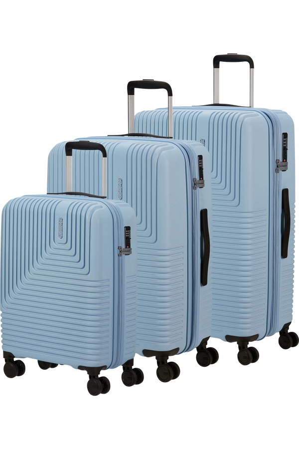 American Tourister Niteline 3 PC SET A  Ice Blau