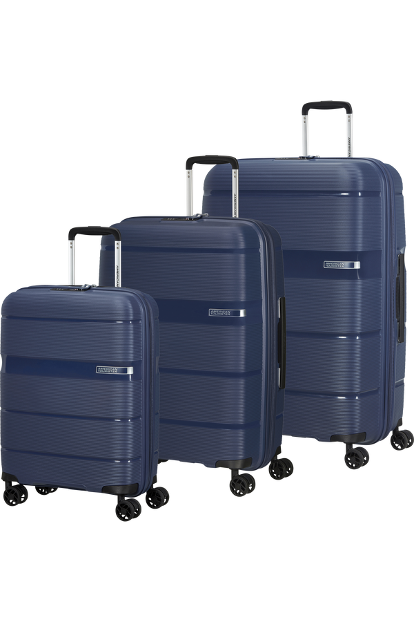 American Tourister Linex 3 Pc Set A  Deep Navy