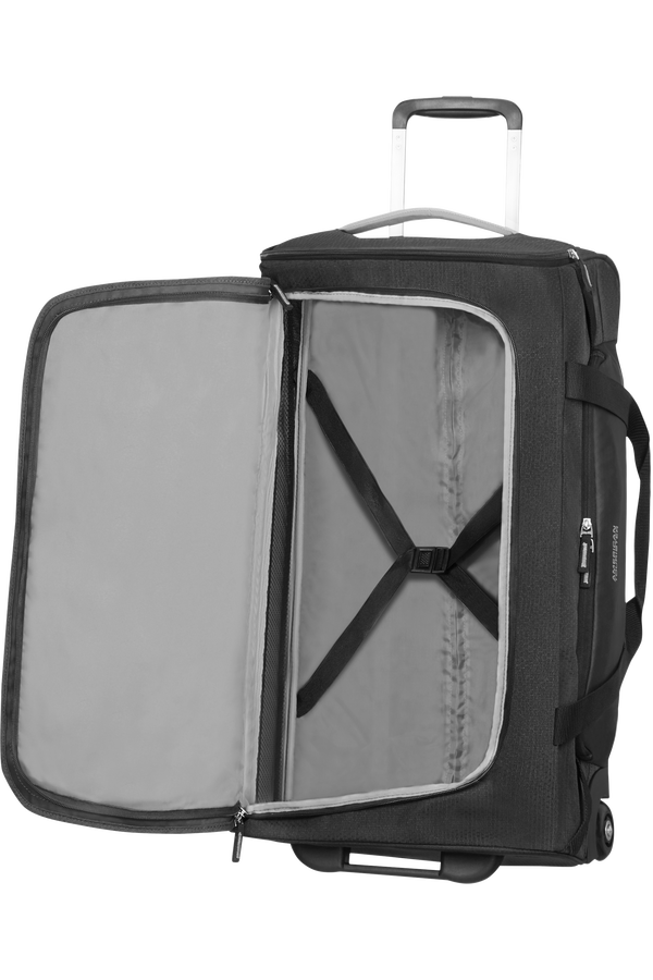 American Tourister Road Quest Duffle with Wheels L  Black/Grey