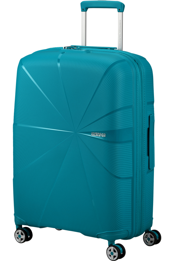 American Tourister Starvibe Spinner Expandable TSA 67cm Verdigris