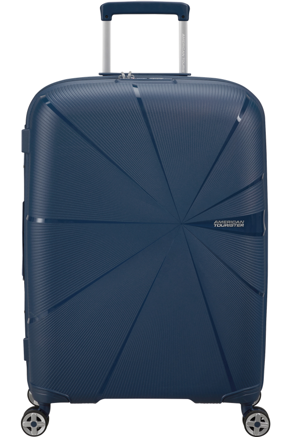 American Tourister Starvibe Spinner Expandable TSA 67cm Marine